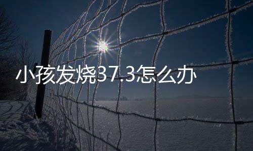 小孩发烧37.3怎么办