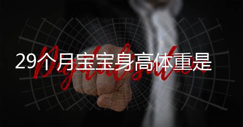 29个月宝宝身高体重是多少？